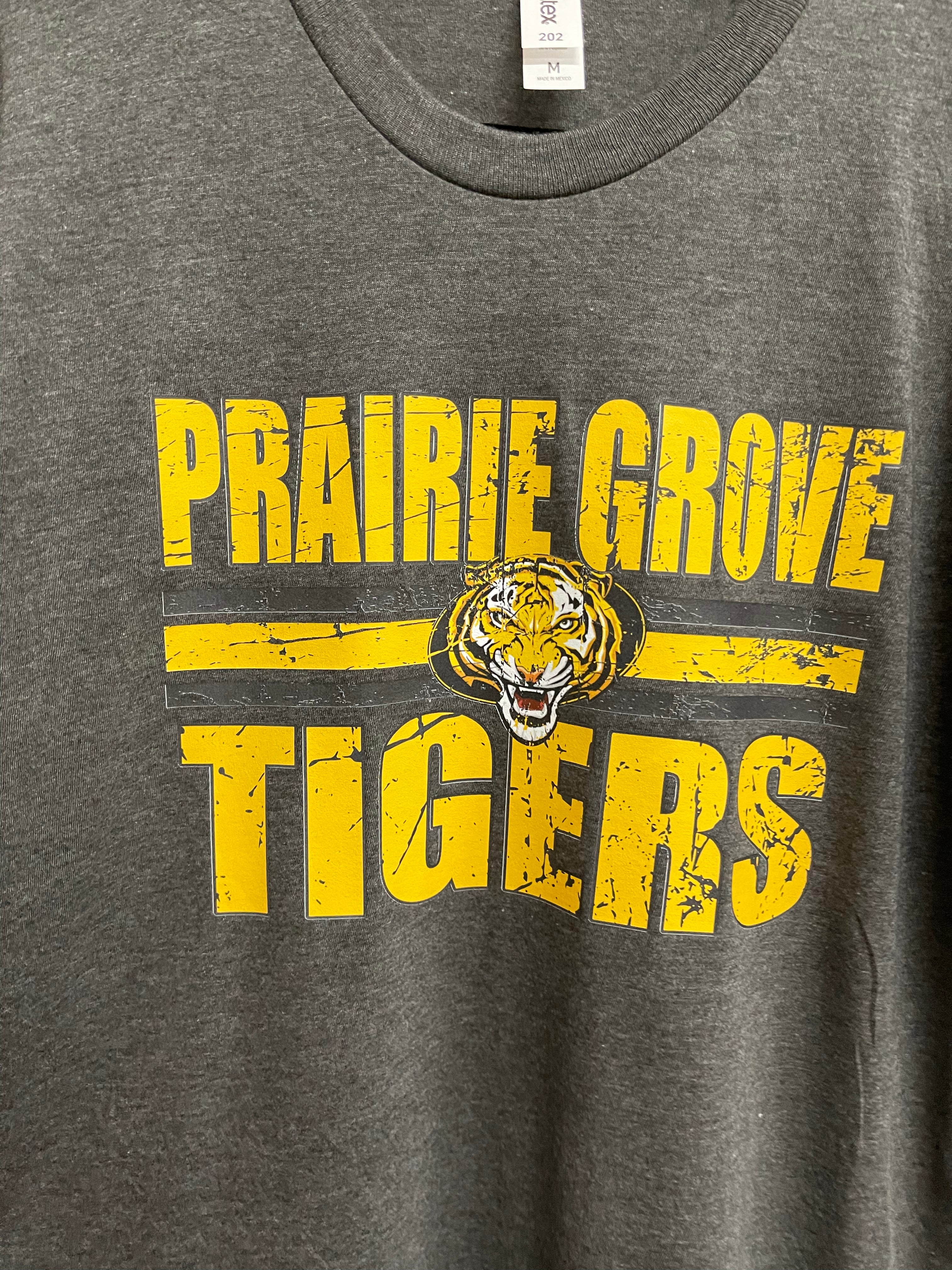 Prairie Grove Tigers Distressed