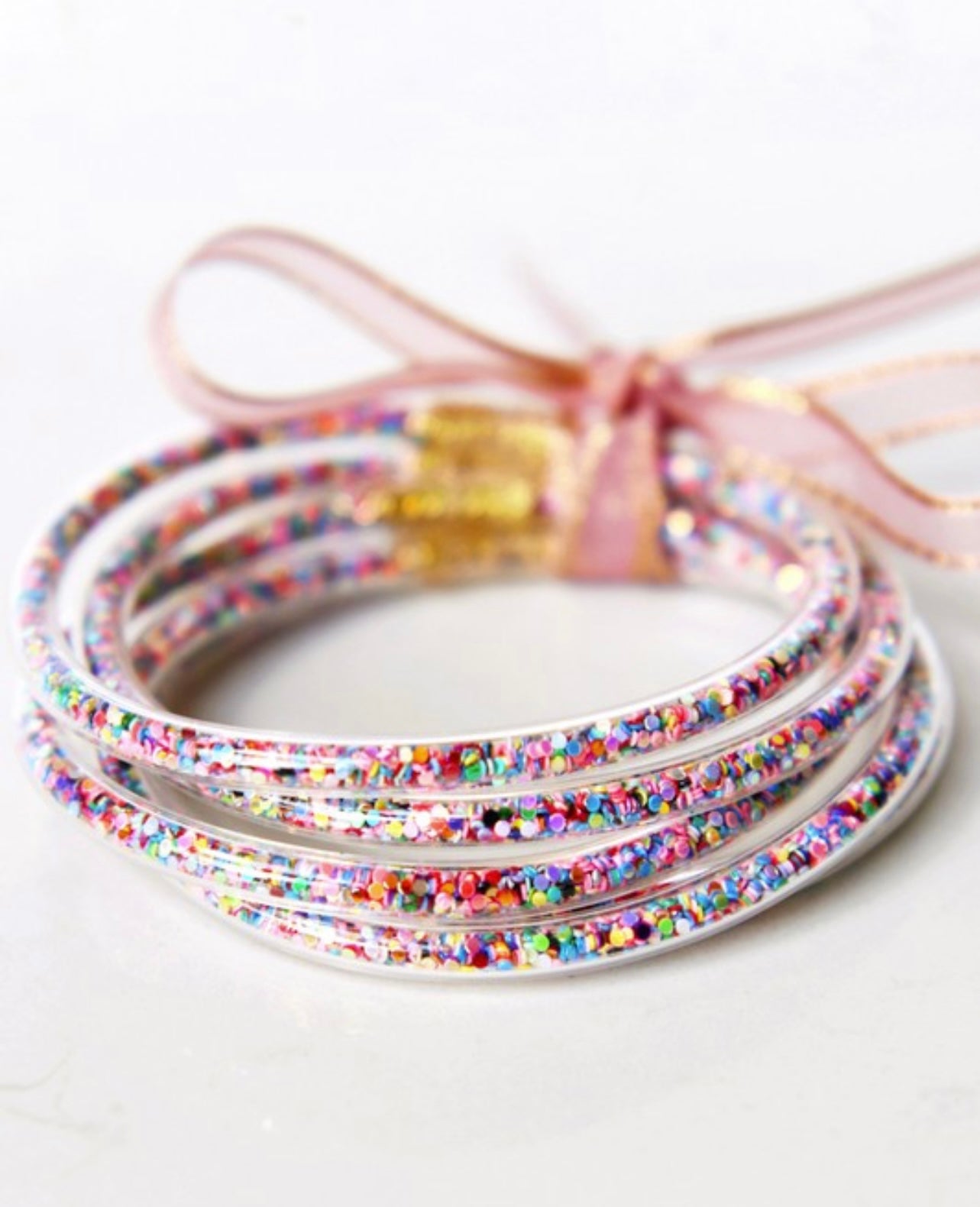 Confetti Sequin Tube Bracelet