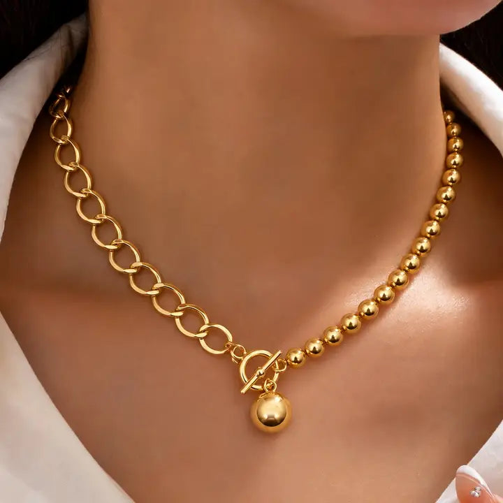 Mixed Link Necklace