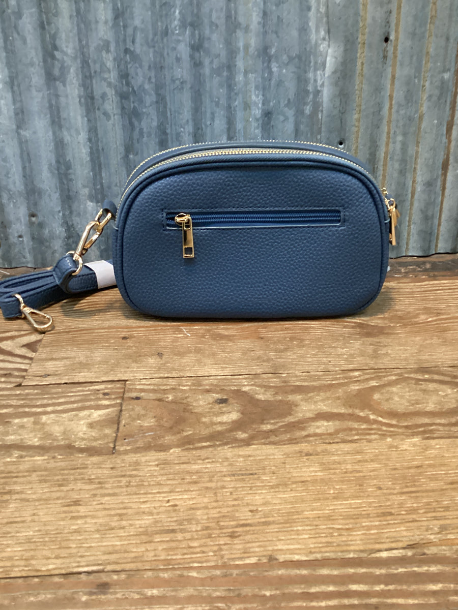 Blue Crossbody