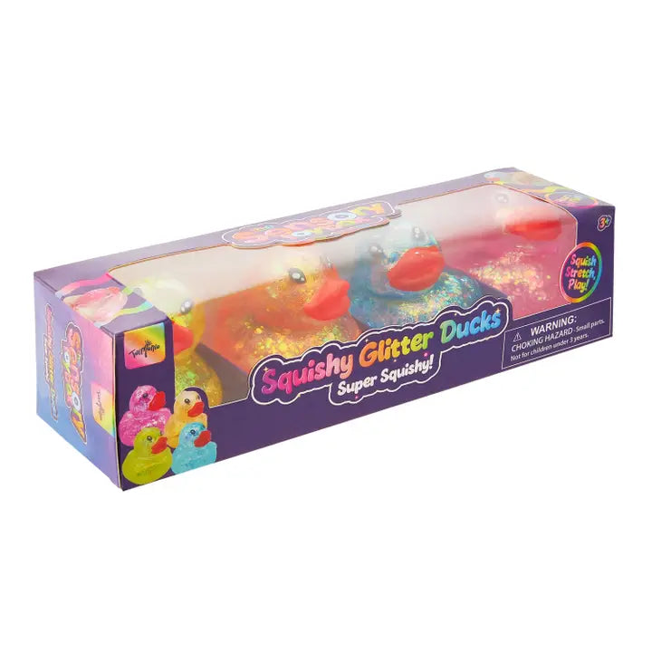 Squishy Glitter Ducks