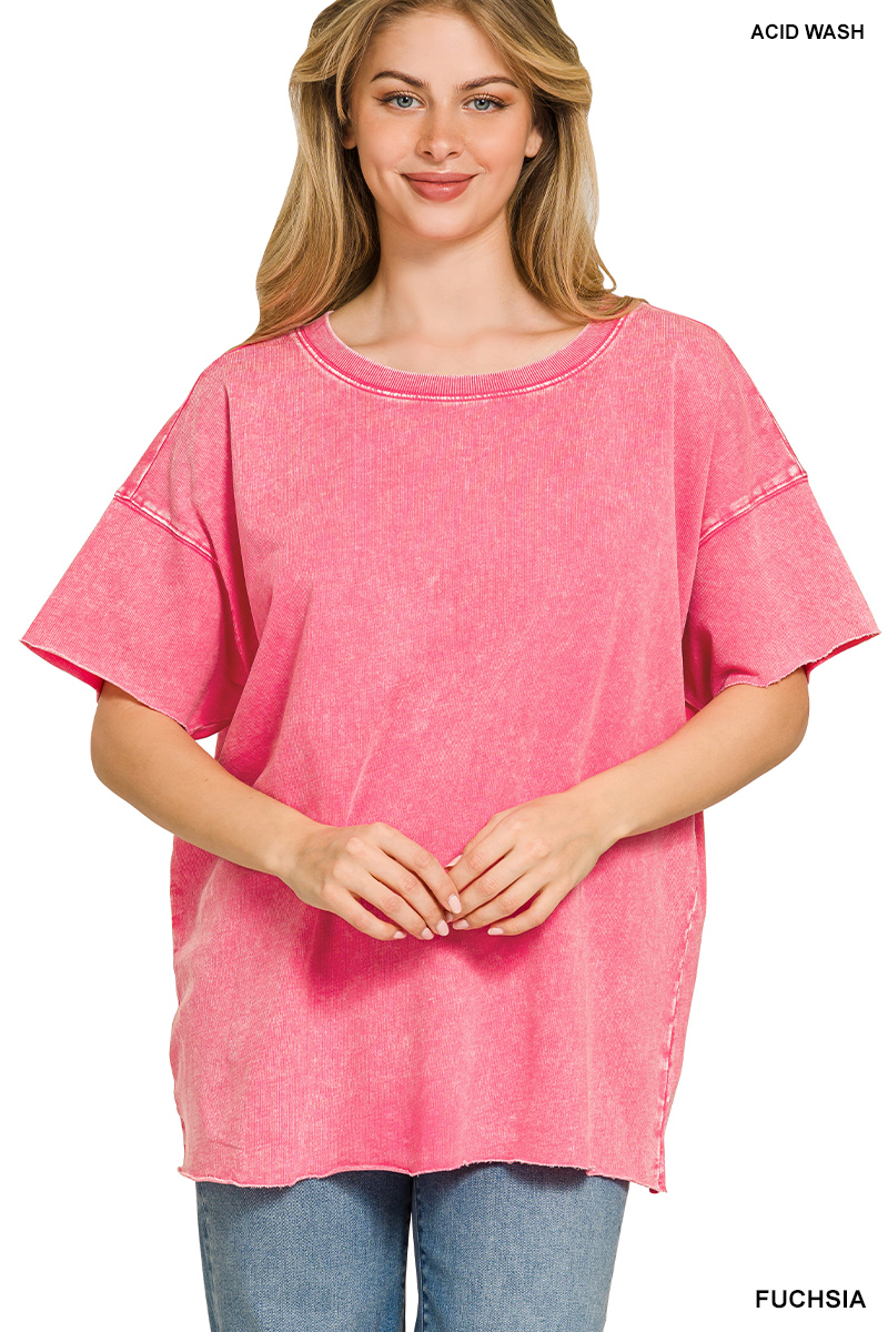 REMI RAW EDGE TEE
