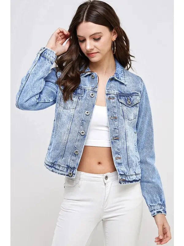 Light Wash Denim Jacket