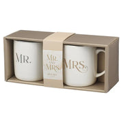 Mug Set 2pc Mr. & Mrs.
