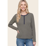 VICTORIA RIBBED TEE