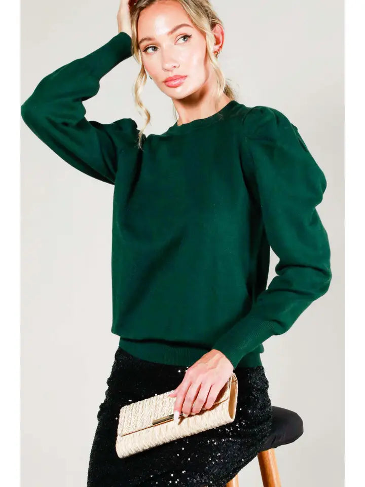 Puff Sleeve Sweater