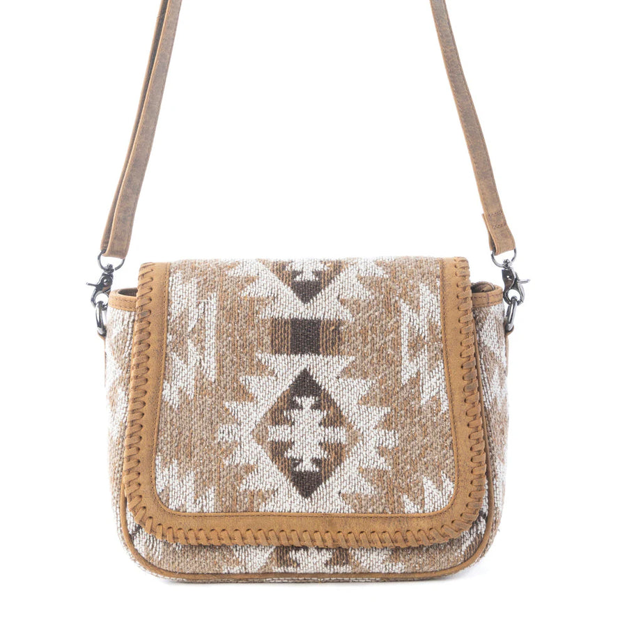 Myra Rising Falcon Woven Shoulder Bag