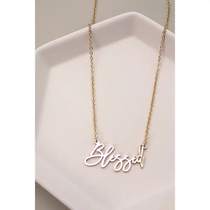 Blessed Delicate Necklace