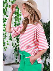 CAMERON STRIPED TEE
