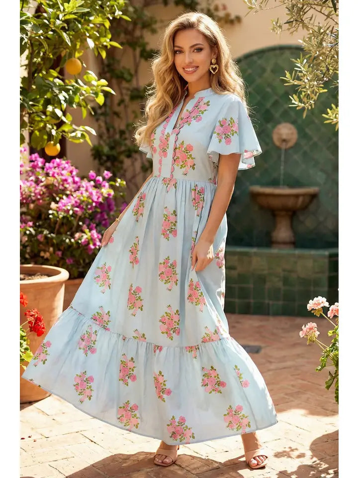 BRITNEY FLORAL DRESS