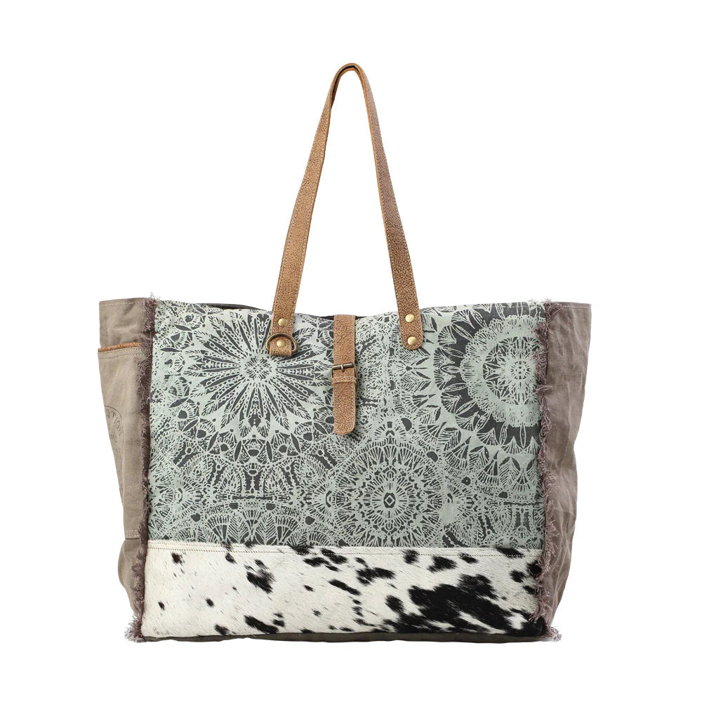 Myra Green Floral Weekender