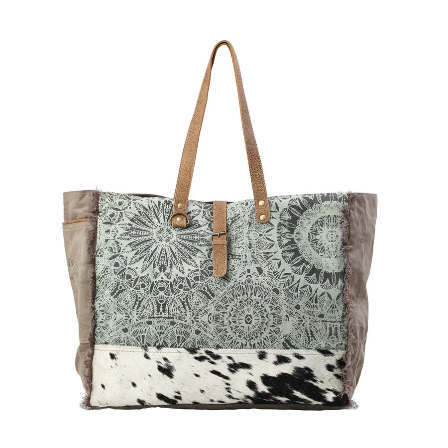 Myra Green Floral Weekender