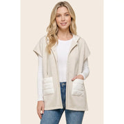 HOODED LONG SLEEVE VEST