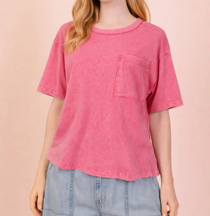 MILLIE MINERAL WASH TEE