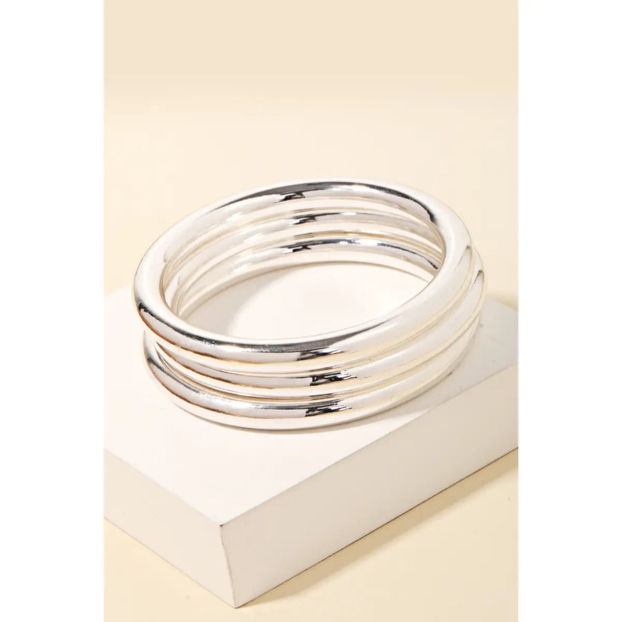Triple Bangle Bracelets