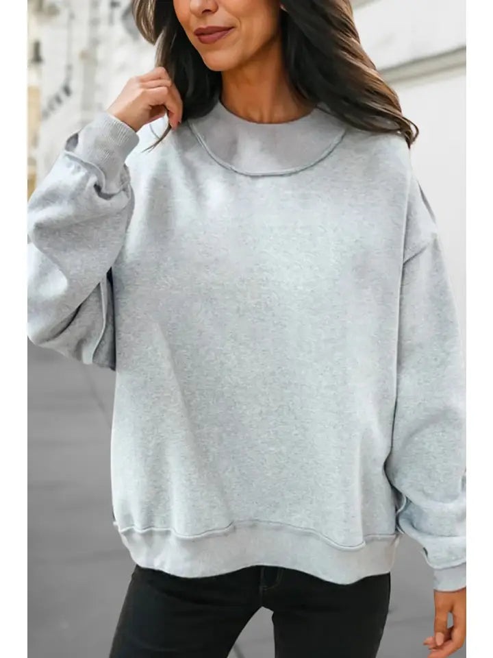 Mock Neck Sweatshirts