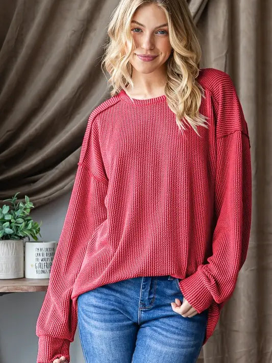 BRINLEY PUFF SLEEVE TOP