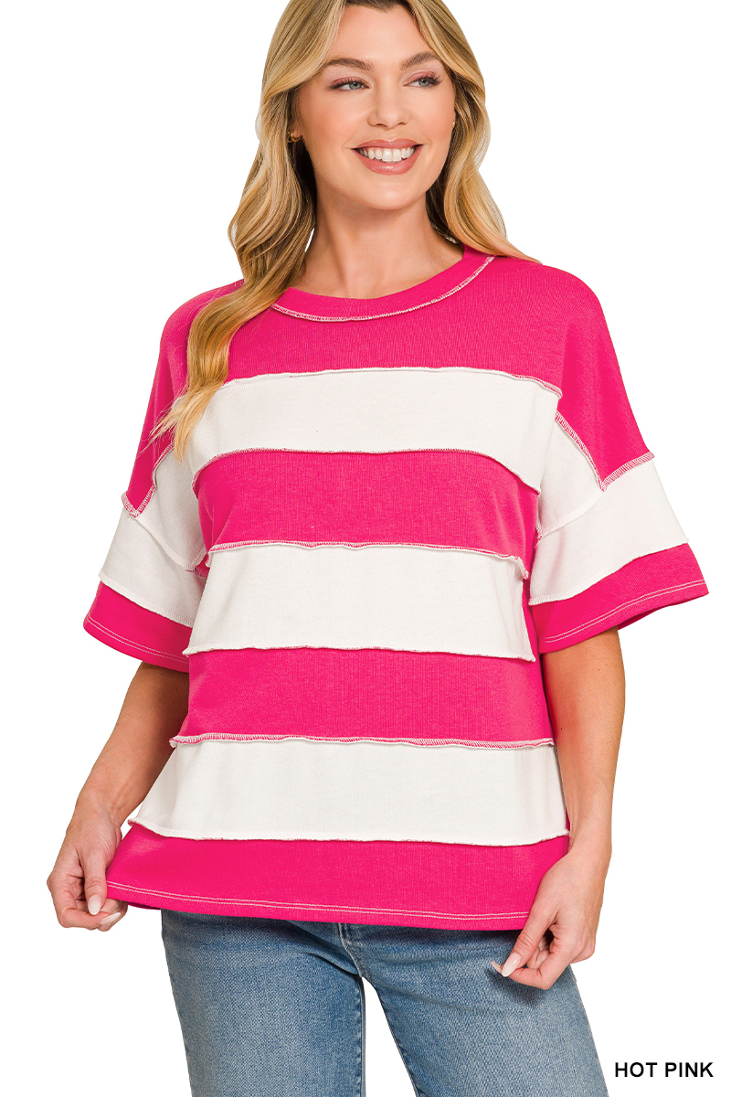 ELOISE EXPOSED SEAM TOP