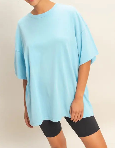 Oversized Mineral Wash T-Shirt