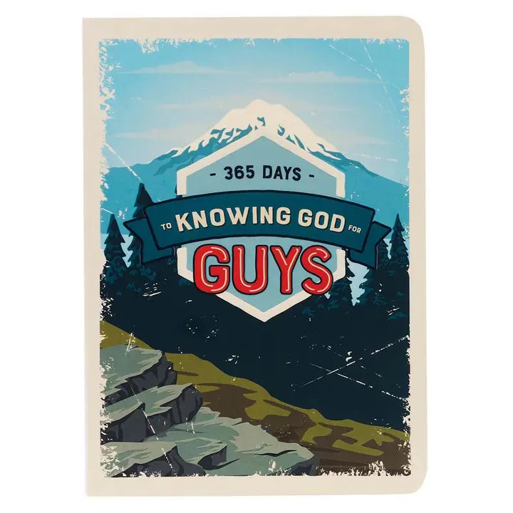 Kid Book 365 Days to Knowing God for Guys
