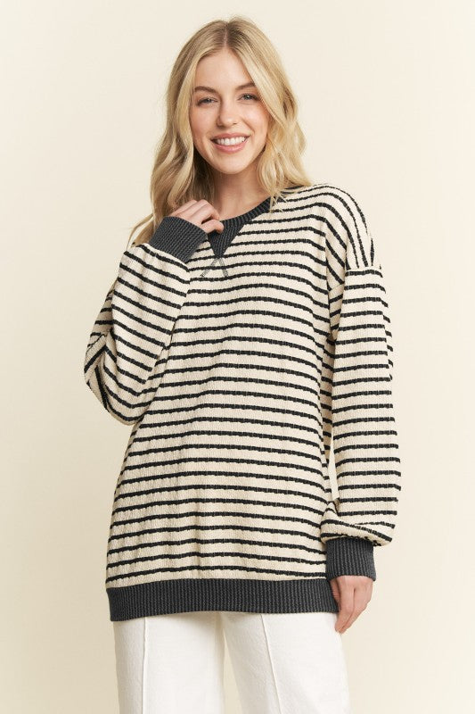 MACKENZIE STRIPED TOP