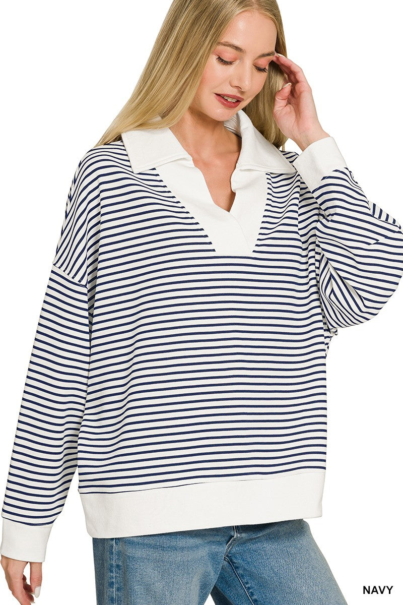 MOLLY COLLARED TOP