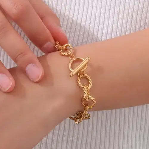 Golden Hour Chain Bracelet