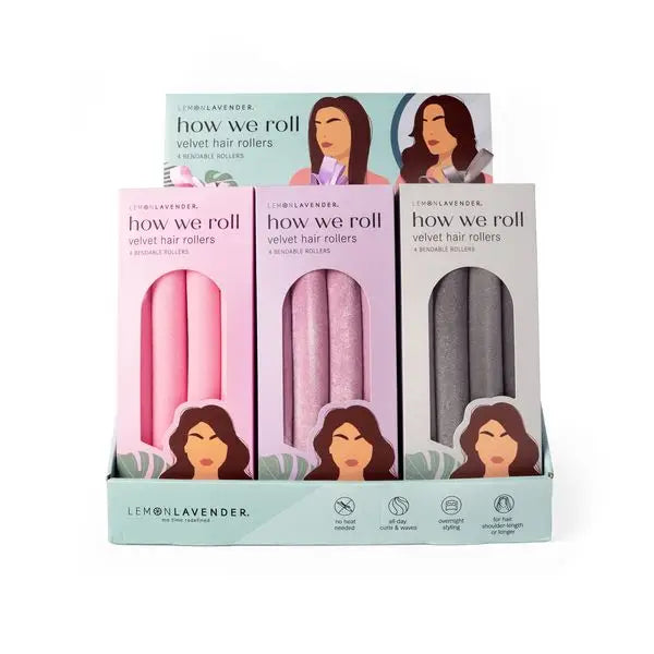 How We Roll Velvet Hair Rollers