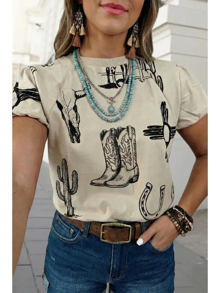 Retro Western T-Shirt
