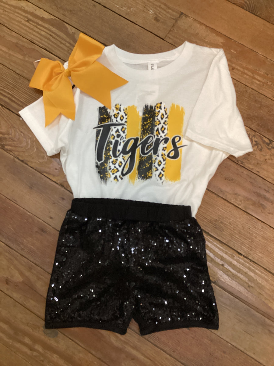 Youth Cheer Sequin Shorts