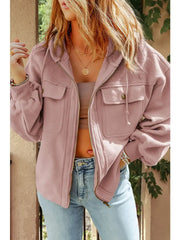 Pink Zip Up Jacket