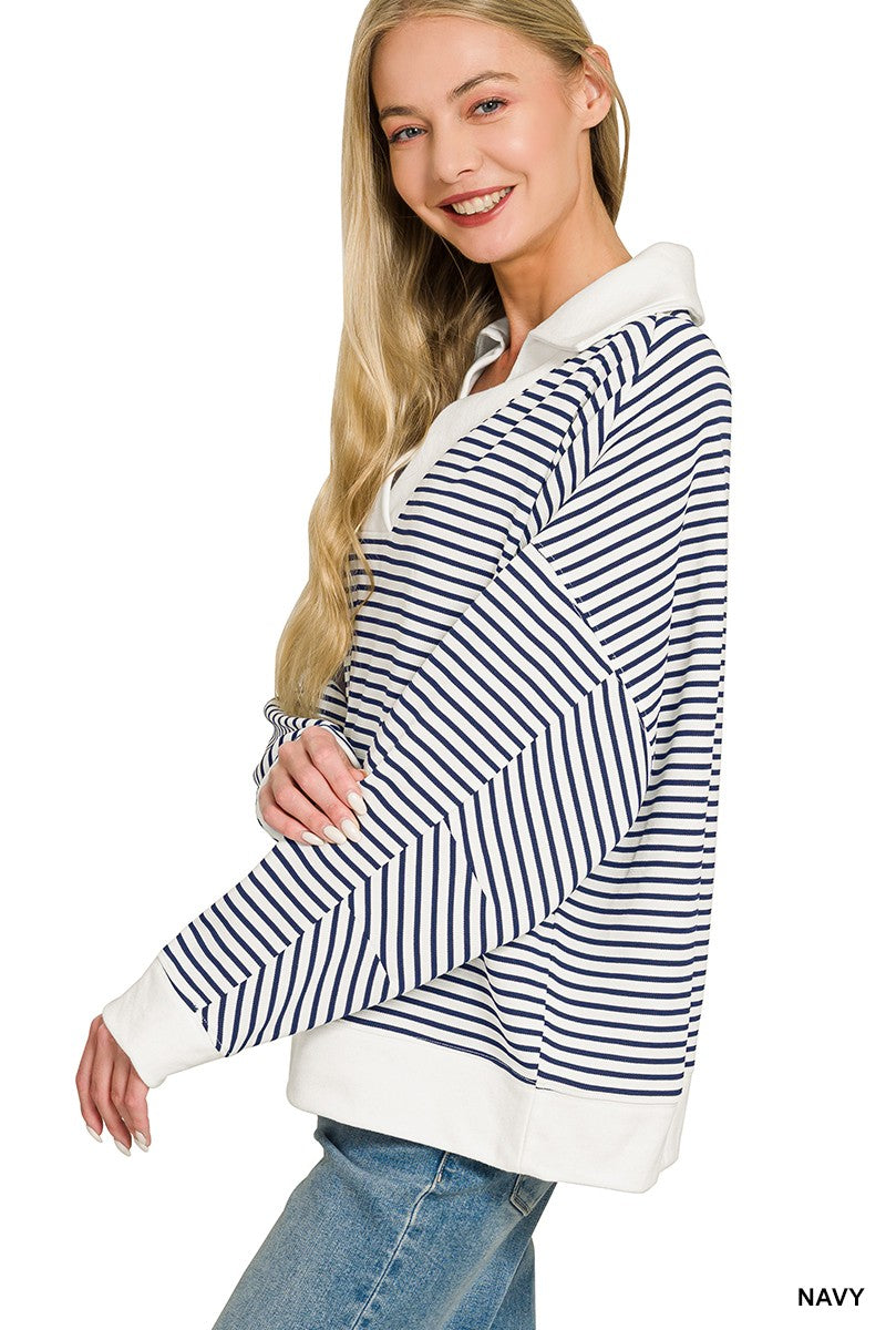 MOLLY COLLARED TOP