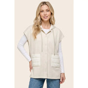 HOODED LONG SLEEVE VEST