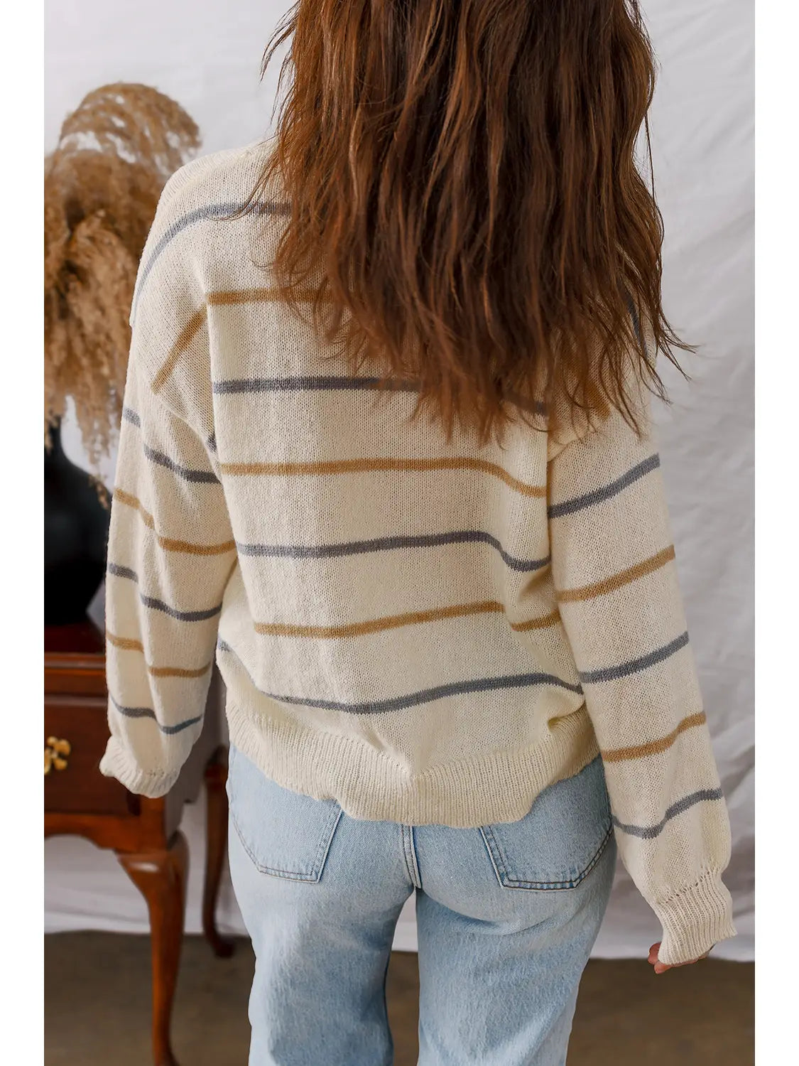 REESE STRIPED SWEATER
