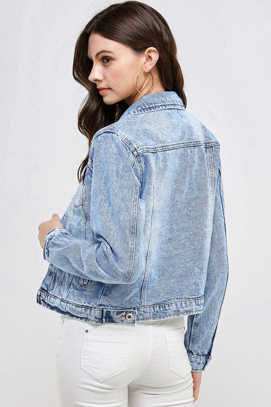 Light Wash Denim Jacket