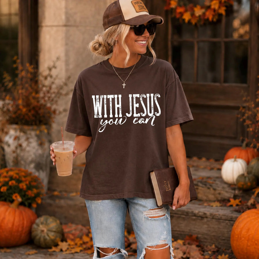 WITH JESUS YOU CAN