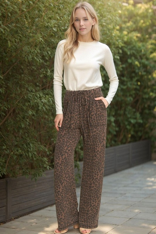 Urban Rib Leopard Pants