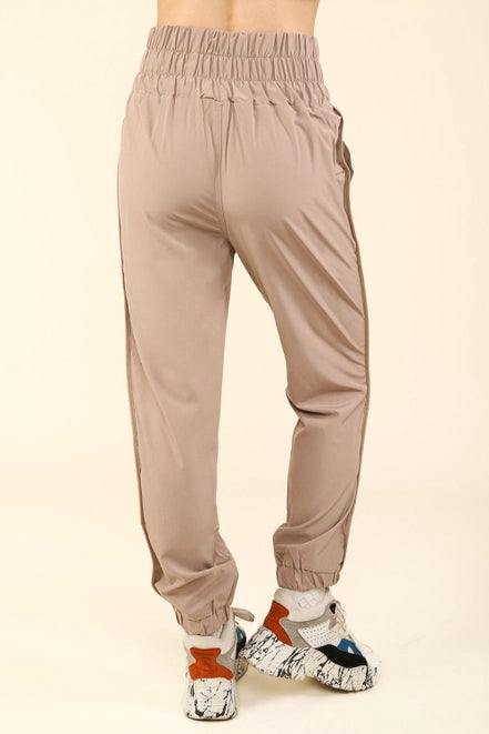 High Waisted Cargo Active Joggers