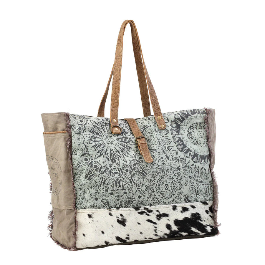 Myra Green Floral Weekender