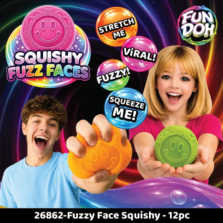 Fuzzy Face Squishy