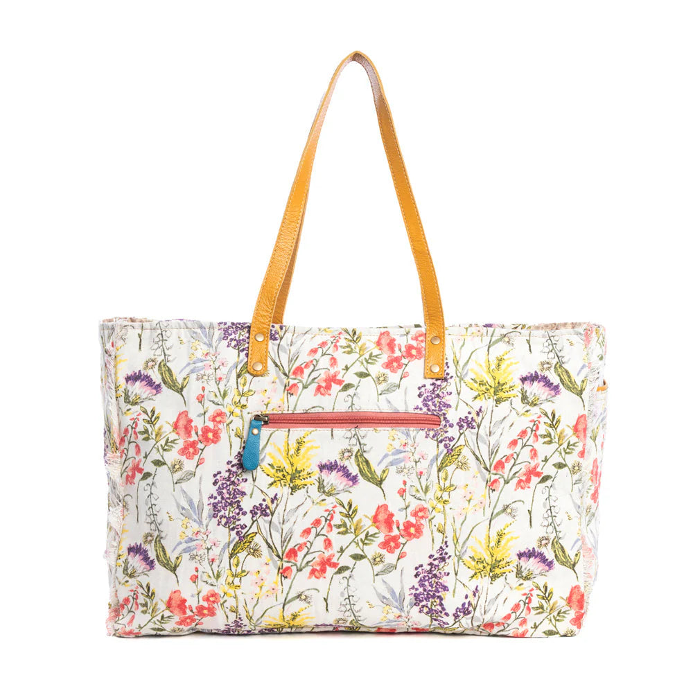 Myra Meadow Peace Weekender Bag