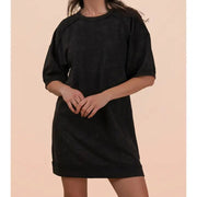 Mineral Washed French Terry Dress