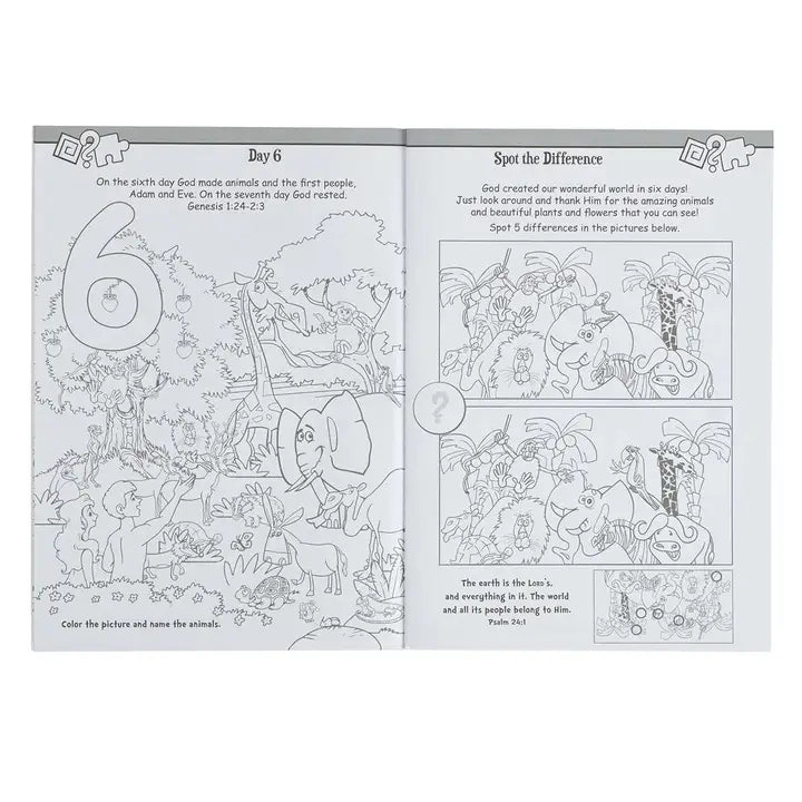 Kid Bible Story Activity Book