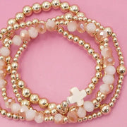 BOHO Cross Beaded Bracelet