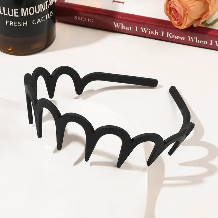 Wavy Teeth Hair Hoop