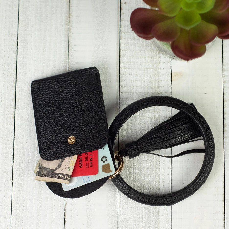 Halo Bangle Keychain w/Pouch