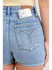 Judy Blue Rolled Hem Shorts