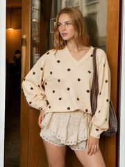 POLLY POLKA DOT TOP