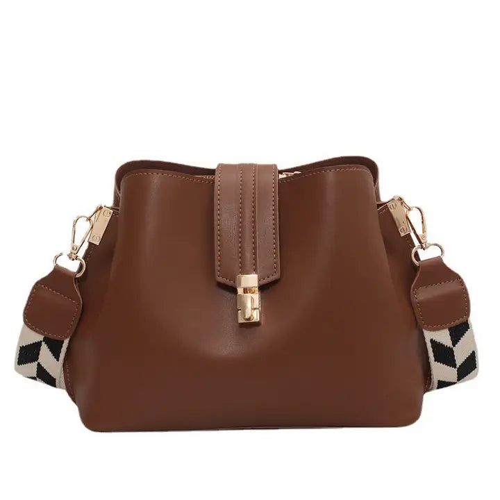 Retro Shoulder Bucket Bag
