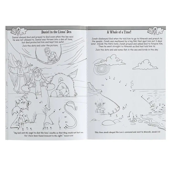 Kid Bible Story Activity Book